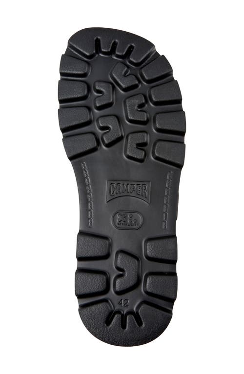 Camper Brutus Slide Sandal In Black