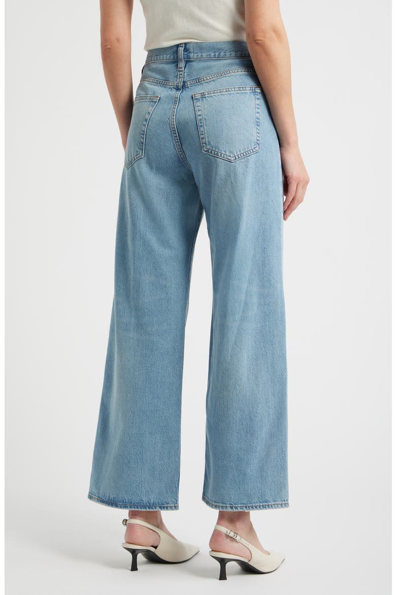 The Pixie Off Duty Stroll High Waist Relaxed Straight Leg Jeans, Main, color, FREY
