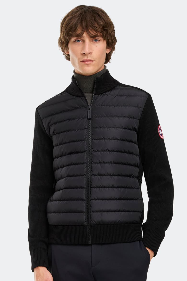 HyBridge® Knit Jacket, Alternate, color, Black