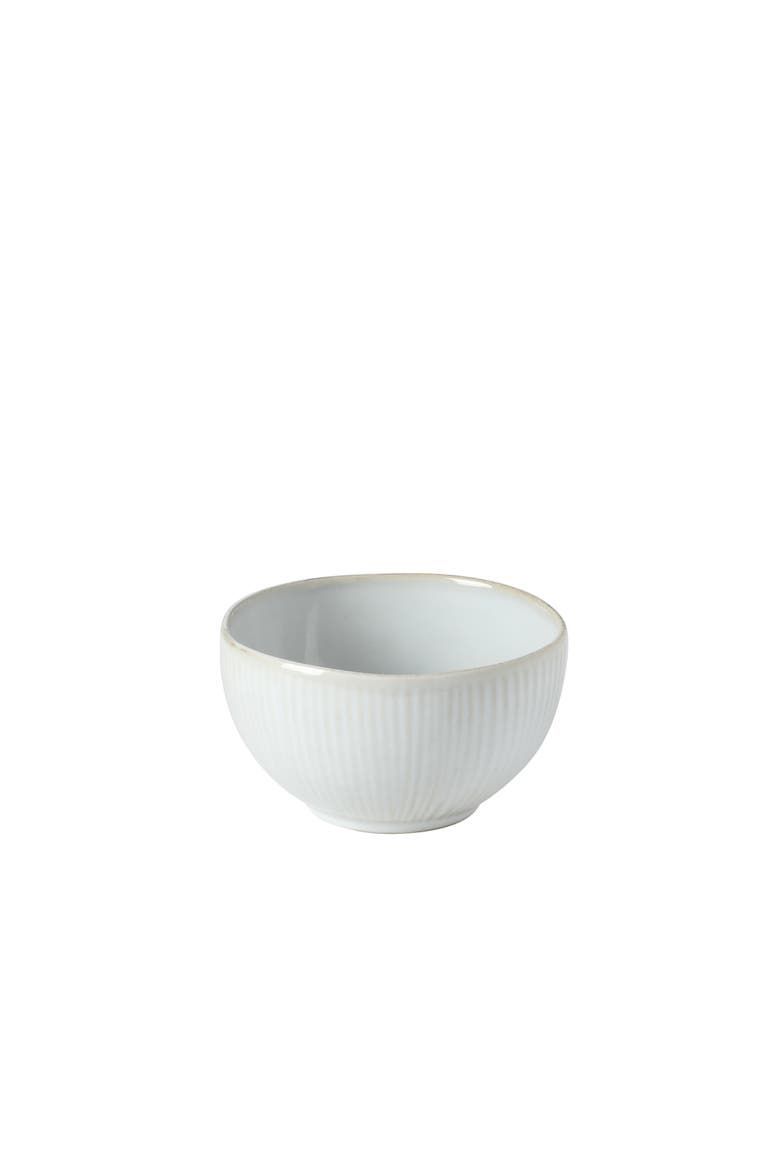 Dawson Mill 4-Piece Round Reactive Glaze Stoneware Nesting Bowl Set, Alternate, color, White