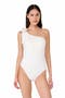 Shoulder Bow Tie One Shoulder One Piece Swimsuit