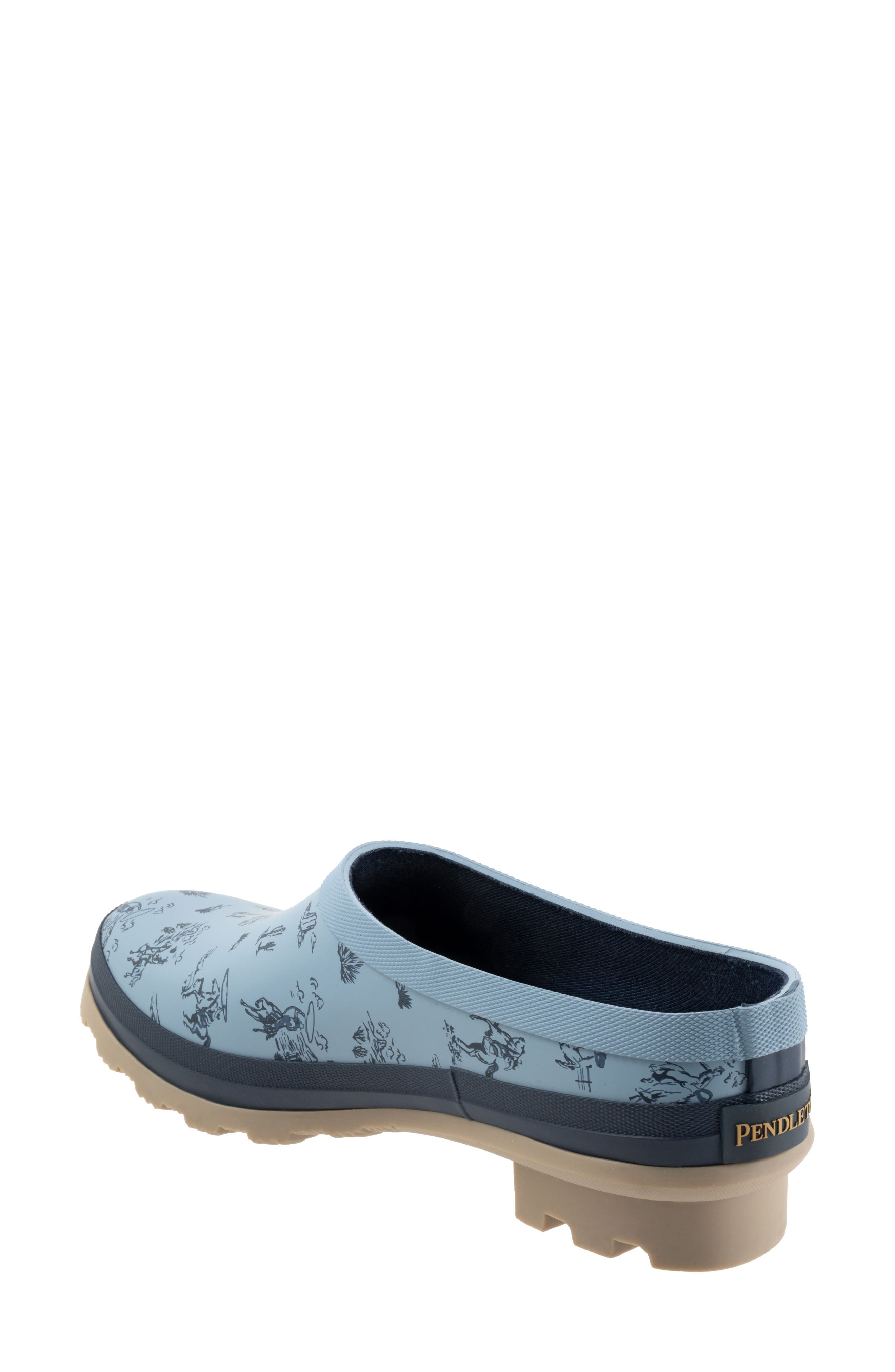 Pendleton Cow Girl Waterproof Garden Clog, Alternate, color, 
