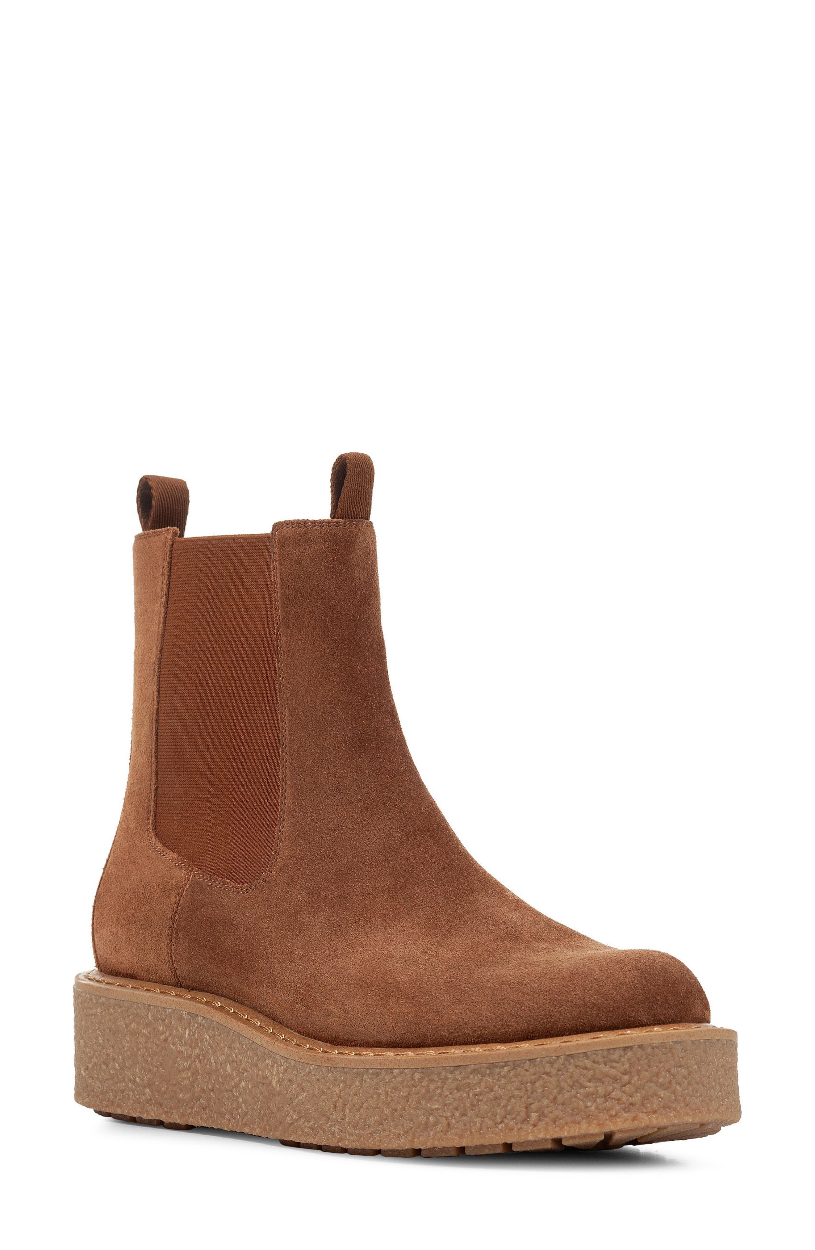 Geox Elidea Platform Wedge Chelsea Boot, Main, color, 