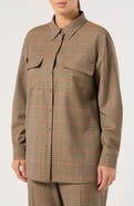 Marina Rinaldi Wool Shirt Jacket