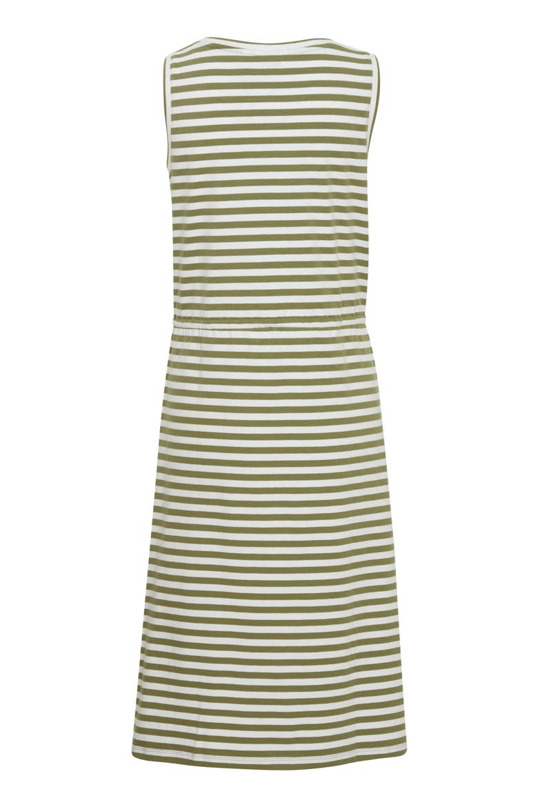 Stretch Cotton Dress, Alternate, color, OLIVINE MIX