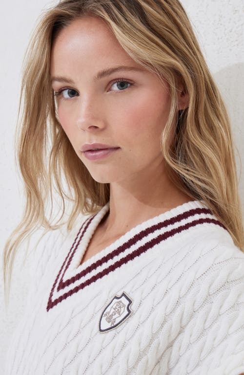 Brunello Cucinelli Cashmere Knit Sweater Vest With Logo In White