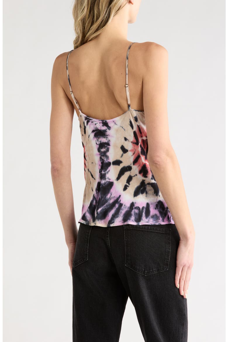 Emmet Cowl Neck Satin Camisole, Alternate, color, AFRICAN VIOLET VENUS WASH