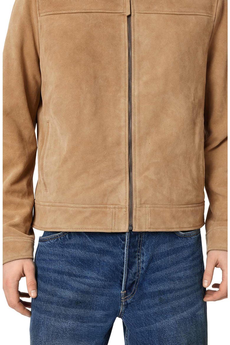 Rhone Suede Jacket, Alternate, color, DESERT BROWN