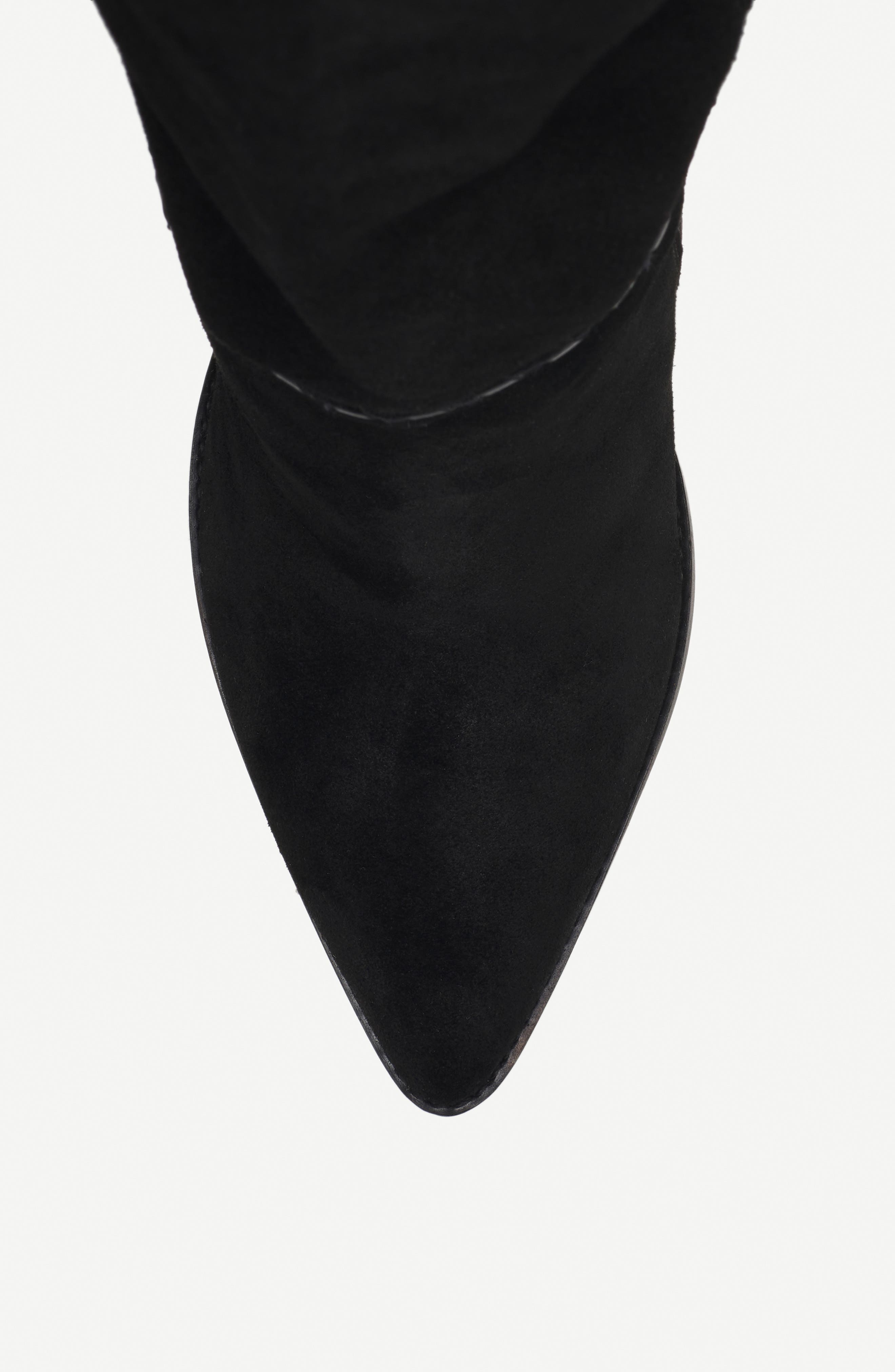 Riley Knee High Boot, Alternate, color, BLACK