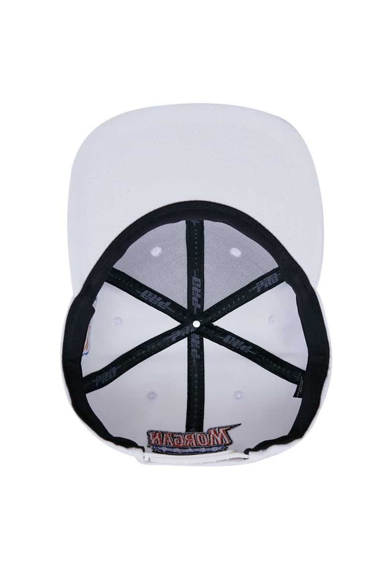 Men's Pro Standard White Morgan State Bears  Evergreen Wool Snapback Hat, Alternate, color, White