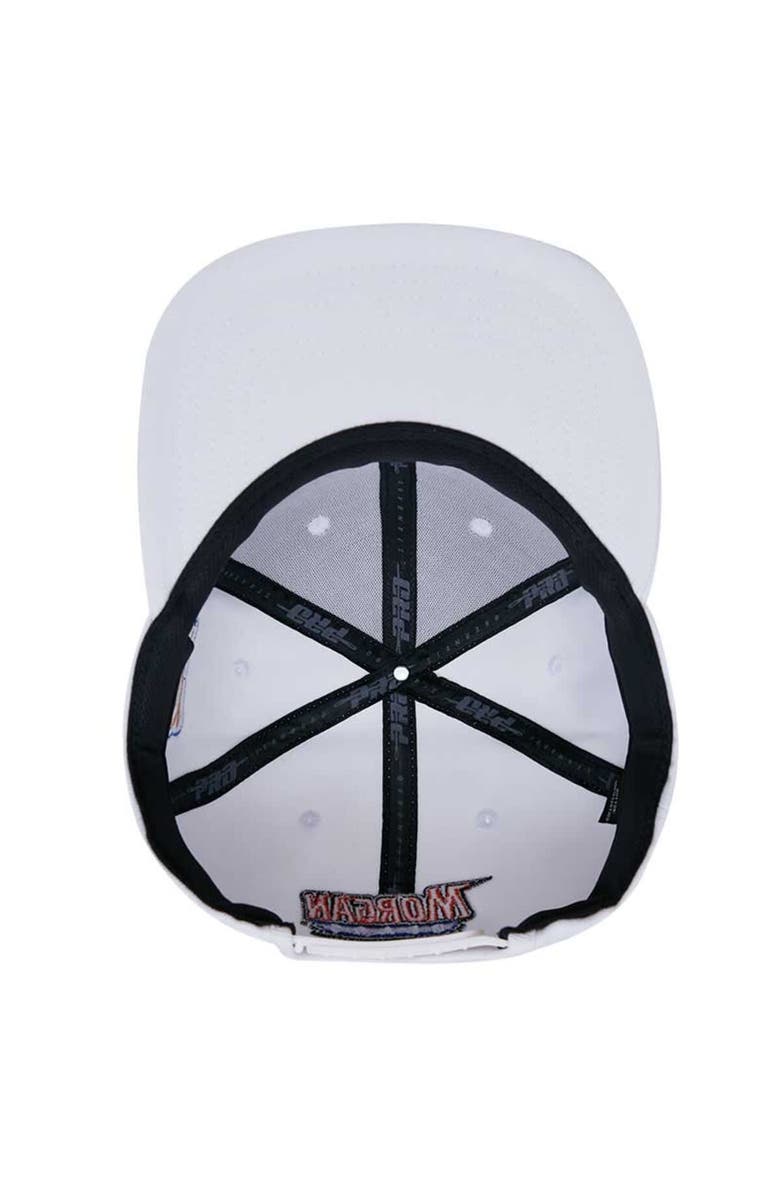 PRO STANDARD Men's Pro Standard White Morgan State Bears  Evergreen Wool Snapback Hat, Alternate, color, 