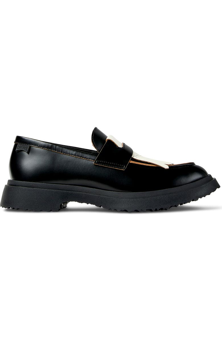 Camper Walden Mismatched Loafer, Alternate, color, New Black