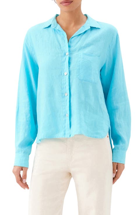 Linen Button-Up Shirt