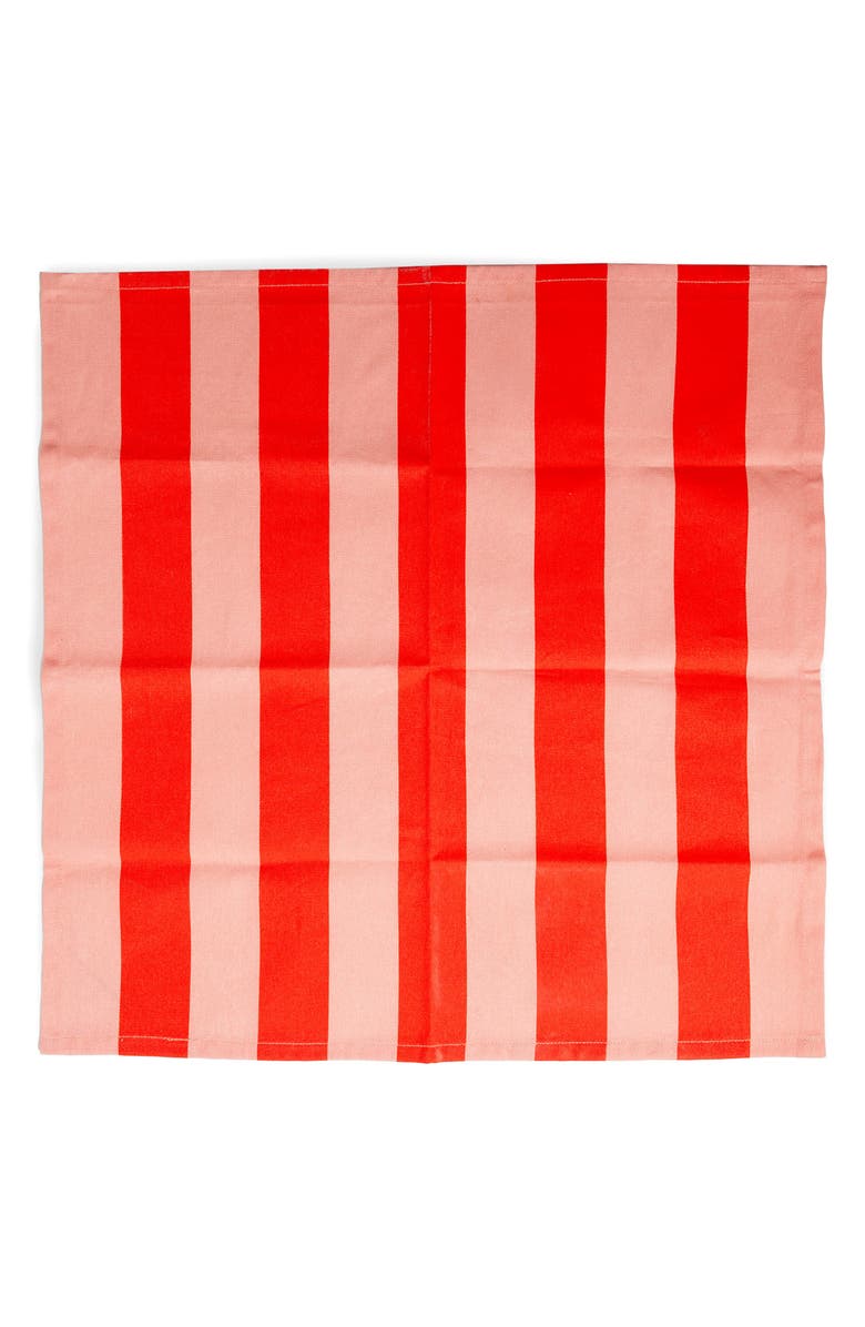 doiy Corner Shop 2-Pack Cotton Tea Towels, Alternate, color, Red Multi