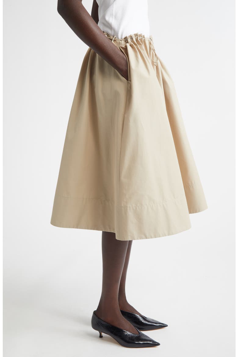 The Sutton Elongated Cotton Blend Shorts, Alternate, color, DUNE