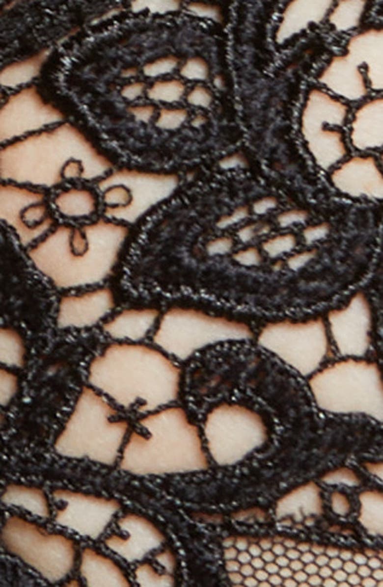 Simone Perele Saga Underwire Demi Bra, Alternate, color, Black/Blk