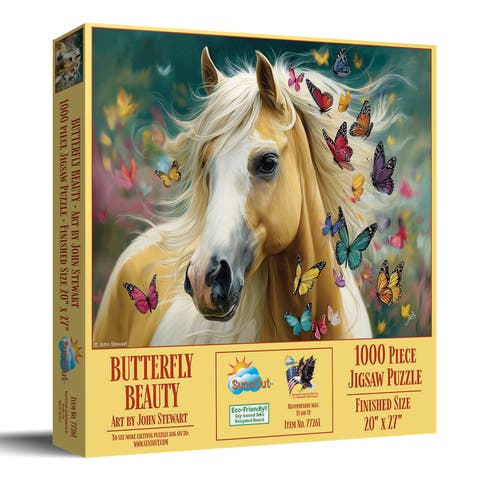 Butterfly Beauty 1000 piece Jigsaw Puzzle for Adults