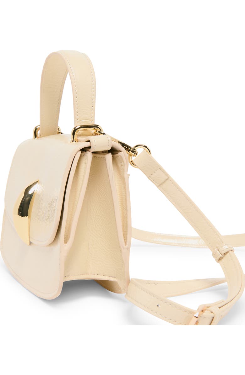 Dolce Vita Lucia Faux Leather Top Handle Bag, Alternate, color, Cream