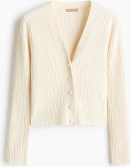 H&M Rib-knit Cardigan
