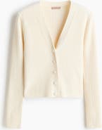 H&M Rib-knit Cardigan