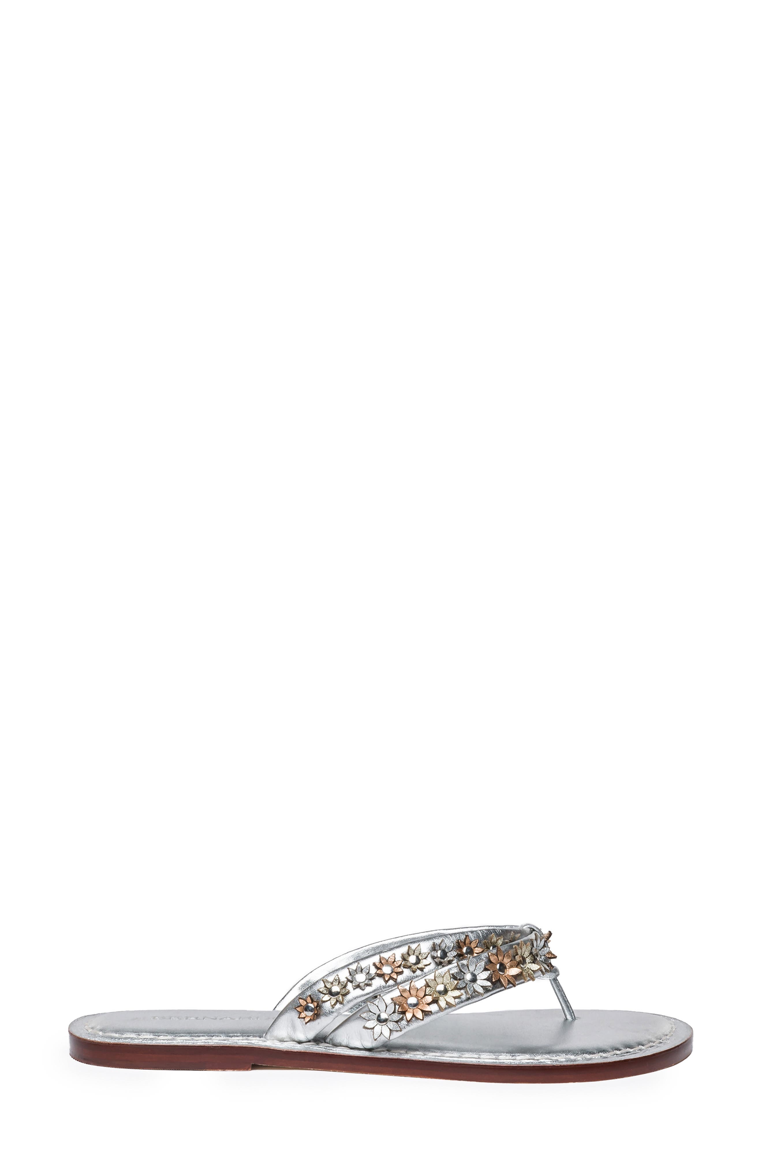 Bernardo Footwear Bernardo Miami Flora Flip Flop, Alternate, color, 