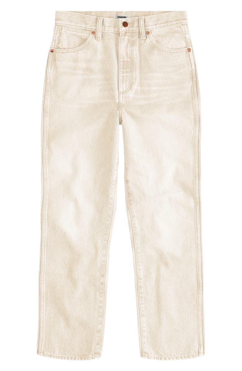 Wrangler Wild West High Waist Ankle Straight Leg Jeans, Alternate, color,