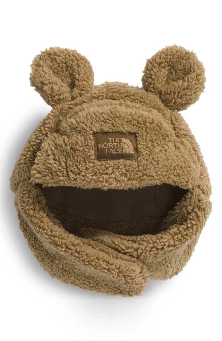 The North Face Baby Bear Trapper Hat, Main, color, Teddy Brown