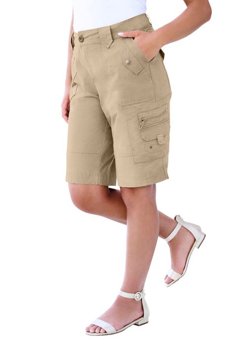 Plus Size Cargo Shorts (Plus)