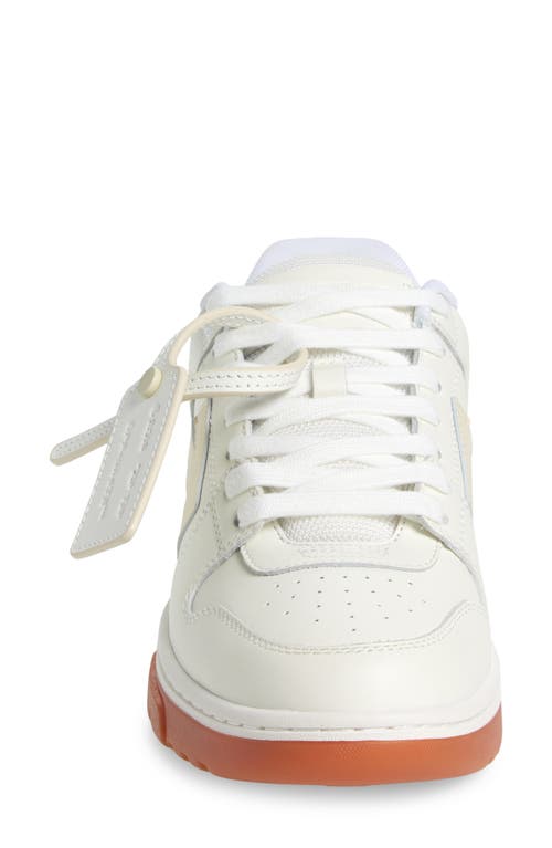 Off-white Out Of Office Lace-up Sneakers In White Beige