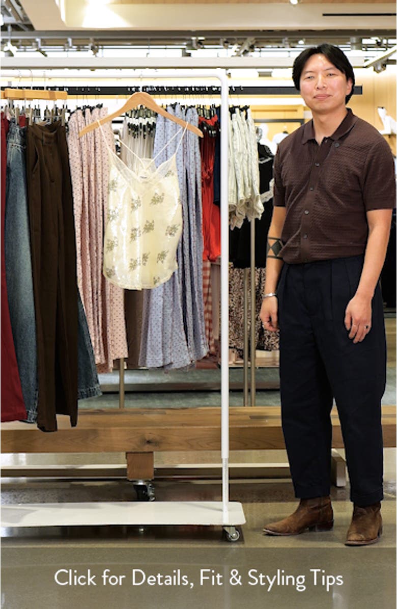 Christy Floral Sequin Camisole, sales video thumbnail