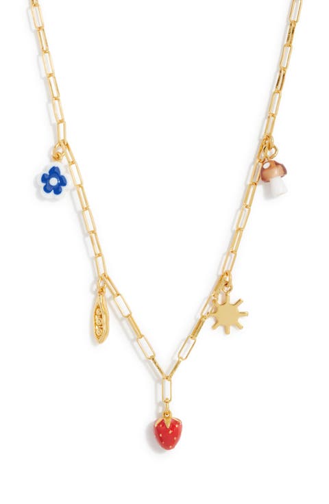Farmer's Market Charm Necklace