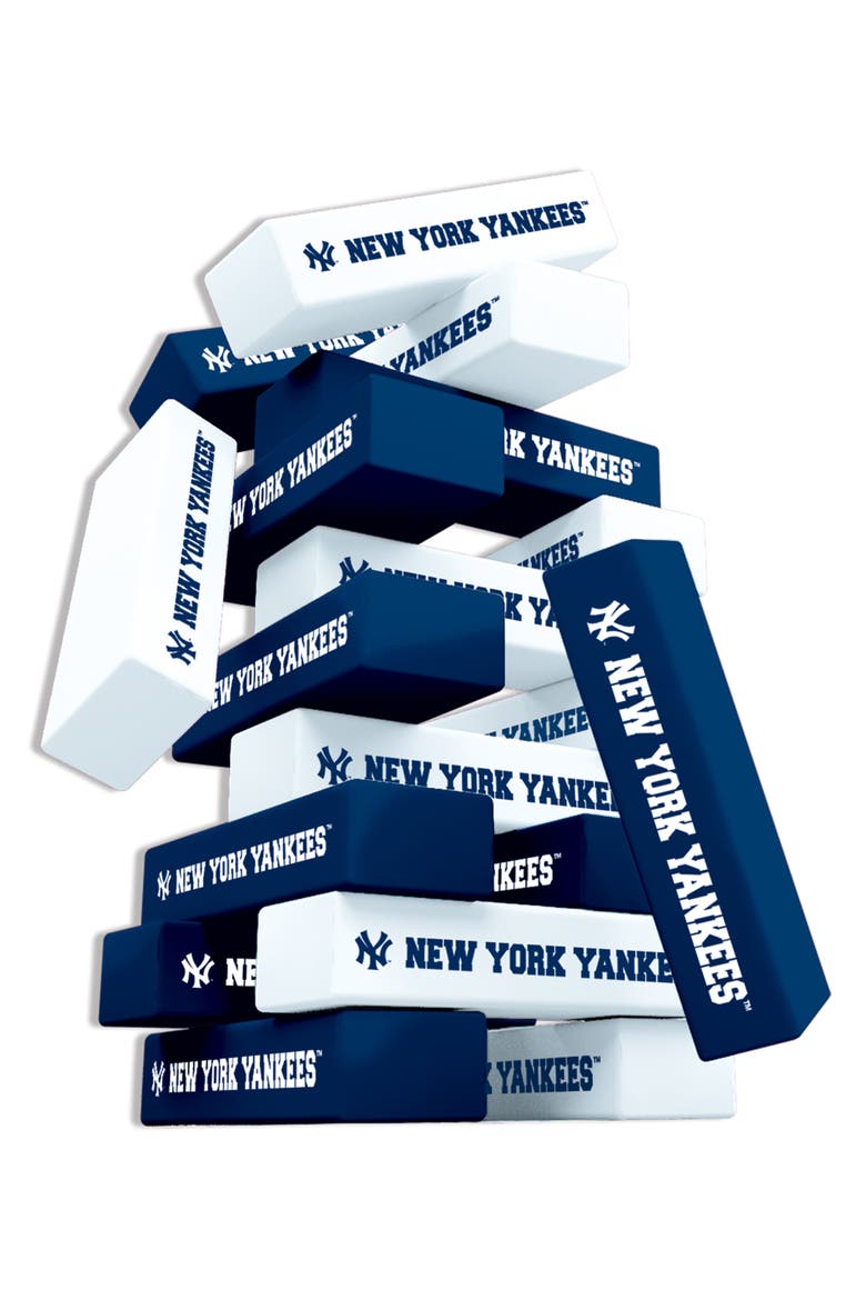 New York Yankees Tumble Tower, Alternate, color, Multicolor