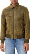 John Varvatos Oakley Leather Jacket