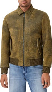John Varvatos Oakley Leather Jacket