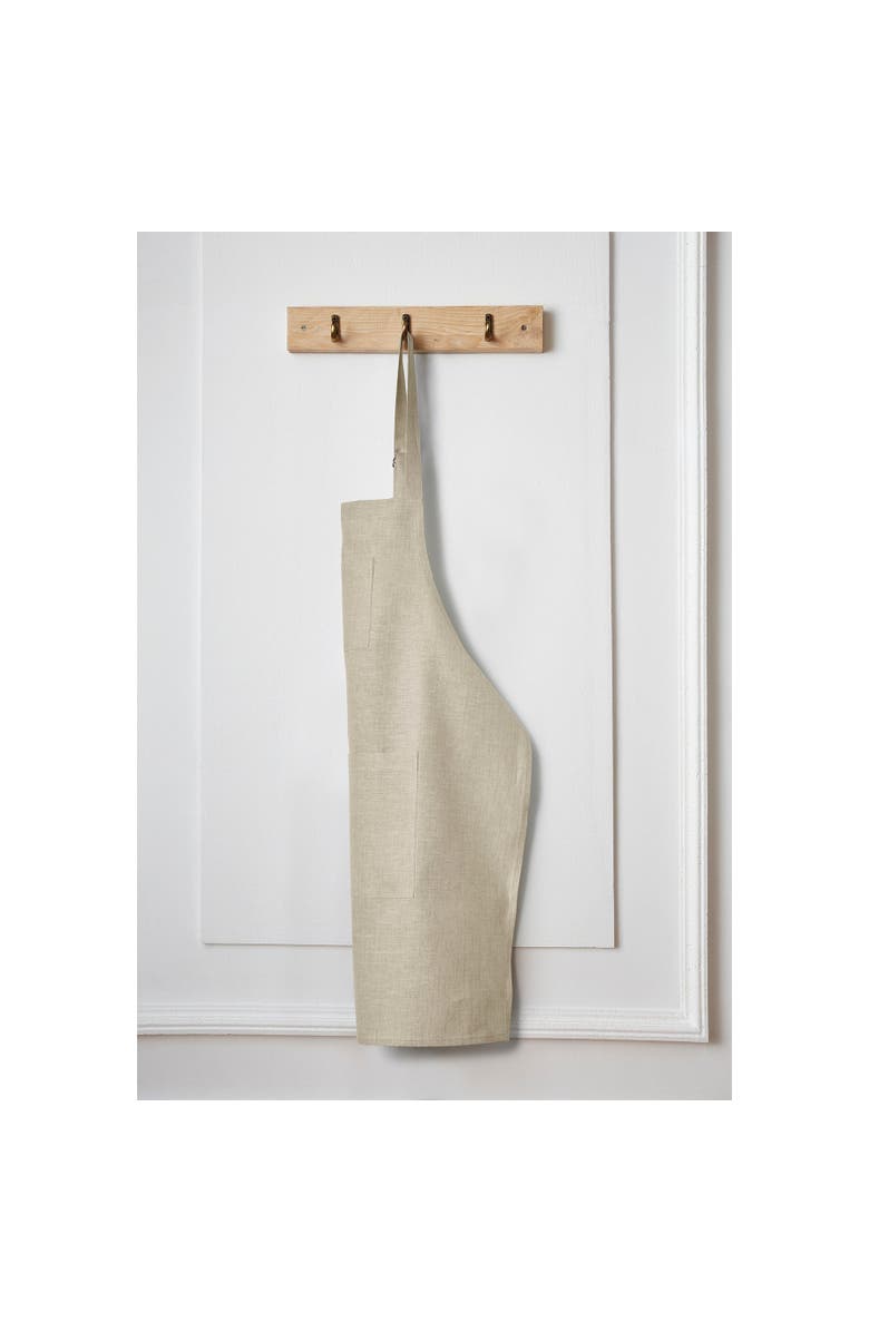 Solino Home Linen Linen Apron - Kitchen Linen, Alternate, color, Light Natural