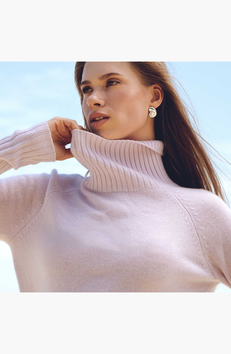 Emma Cashmere Relaxed Turtleneck Sweater