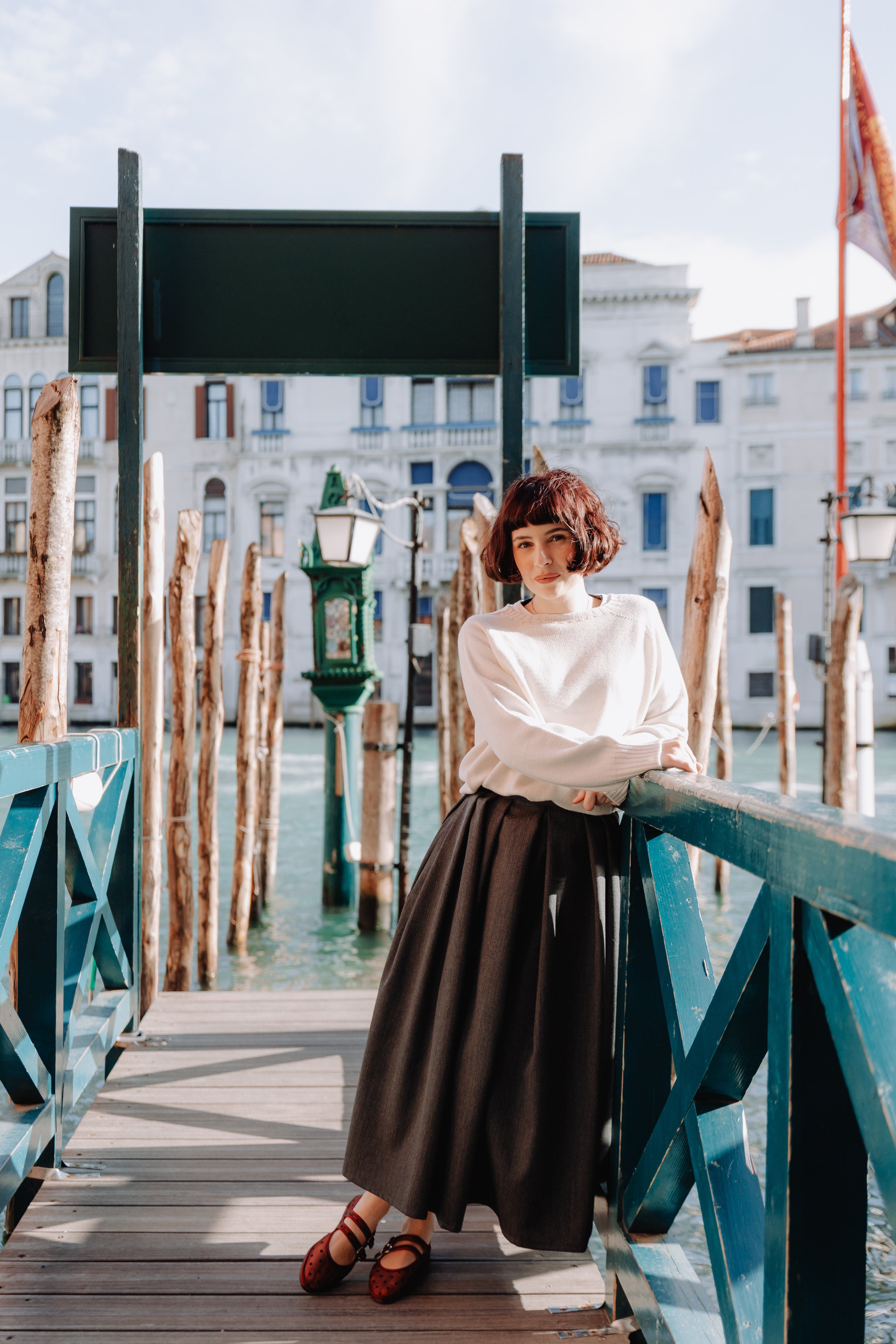 Gondolina Shoes Carnival Double Strap Mary Jane Flats, Alternate, color, Burgundy