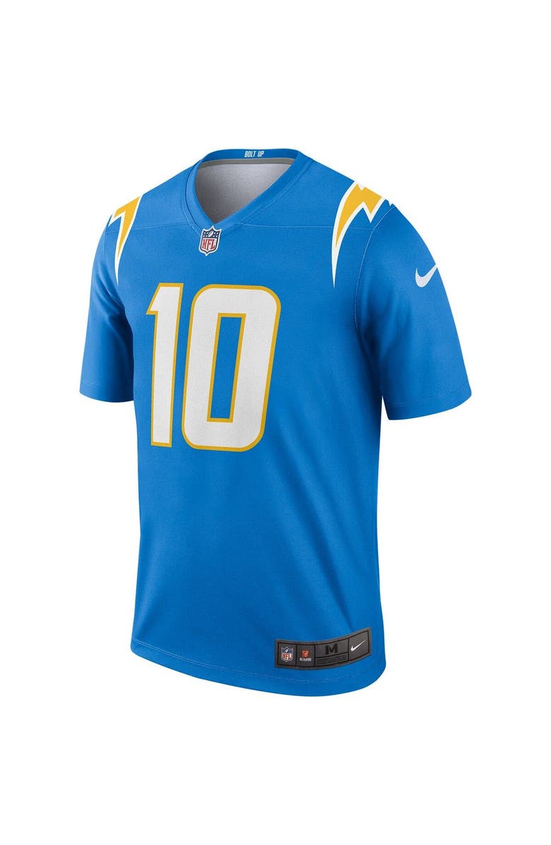 Nike Men's Nike Justin Herbert Powder Blue Los Angeles Chargers Legend Jersey, Alternate, color, Powder Blue