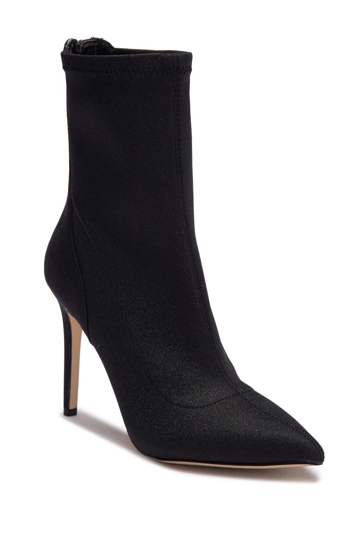 Jewel Badgley Mischka Marabel Stiletto Sock Bootie, Alternate, color, 