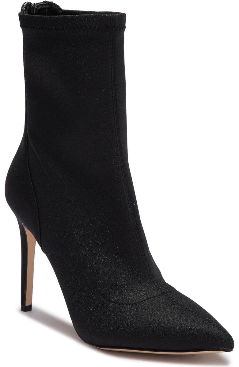 Jewel Badgley Mischka Marabel Stiletto Sock Bootie, Alternate, color,