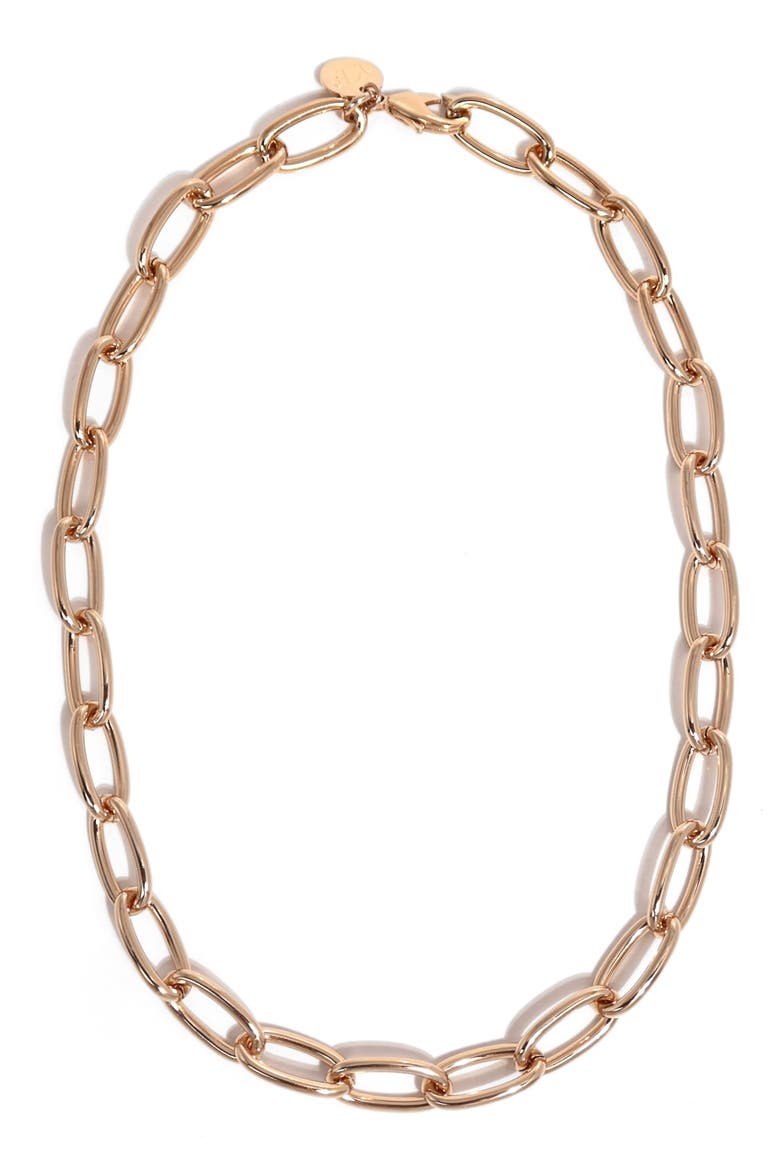 Classic Chain Necklace, Main, color, GOLD