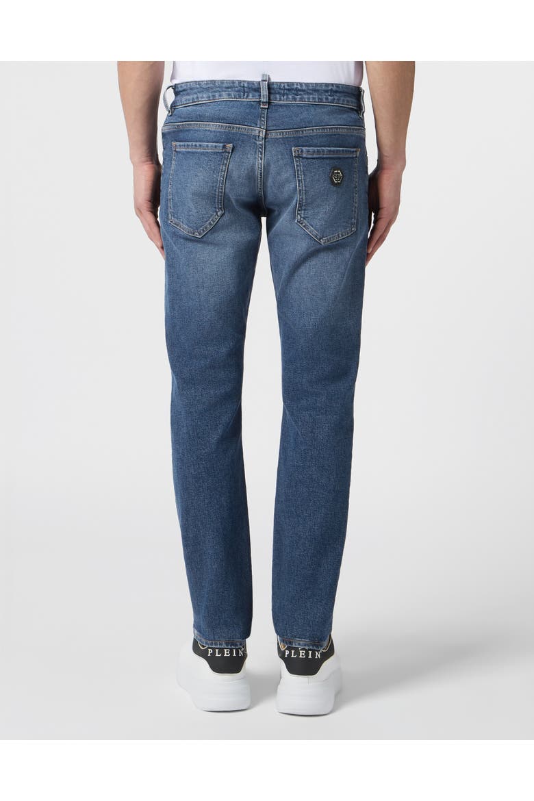 Super Straight Cut Jeans Basic Men, Alternate, color, meridianblue