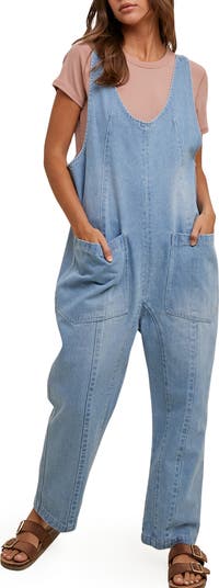 【blurhms 】U.S COTTON DENIM OVERALLS RDNU07 Unisex - Unisex 14 oz. Denim Overall – Los Angeles