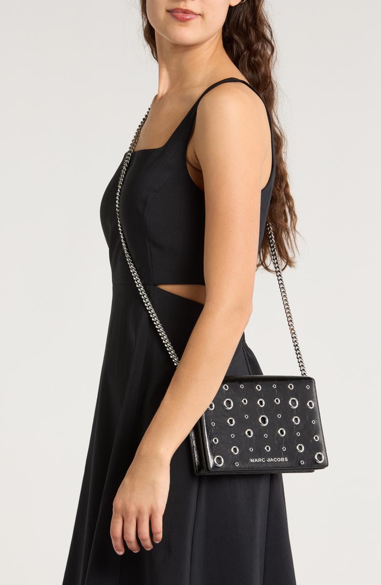 Marc Jacobs Grommet Flap Shoulder Bag, Alternate, color,