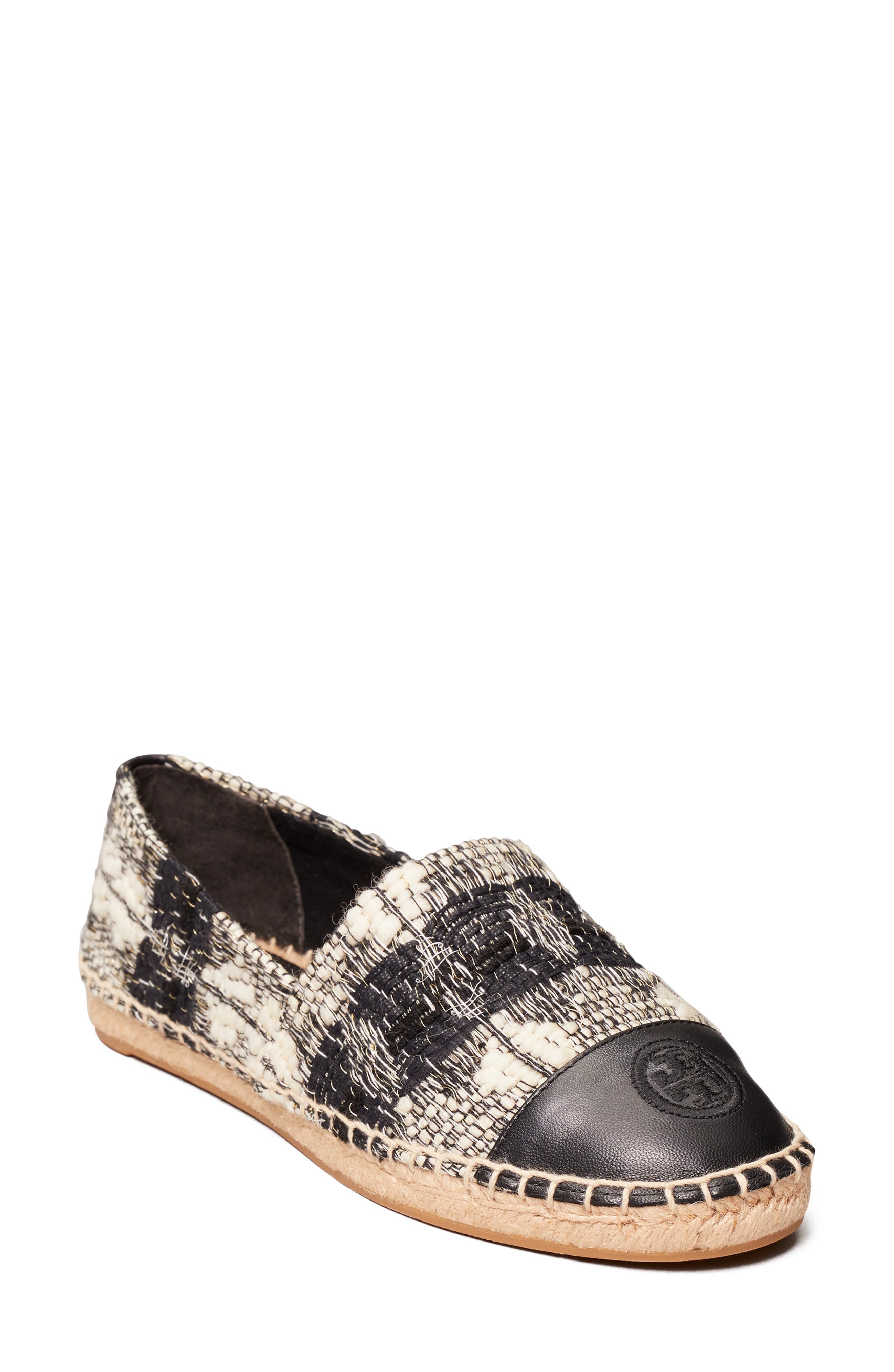 Tory Burch Colorblock Espadrille Flat, Main, color, 
