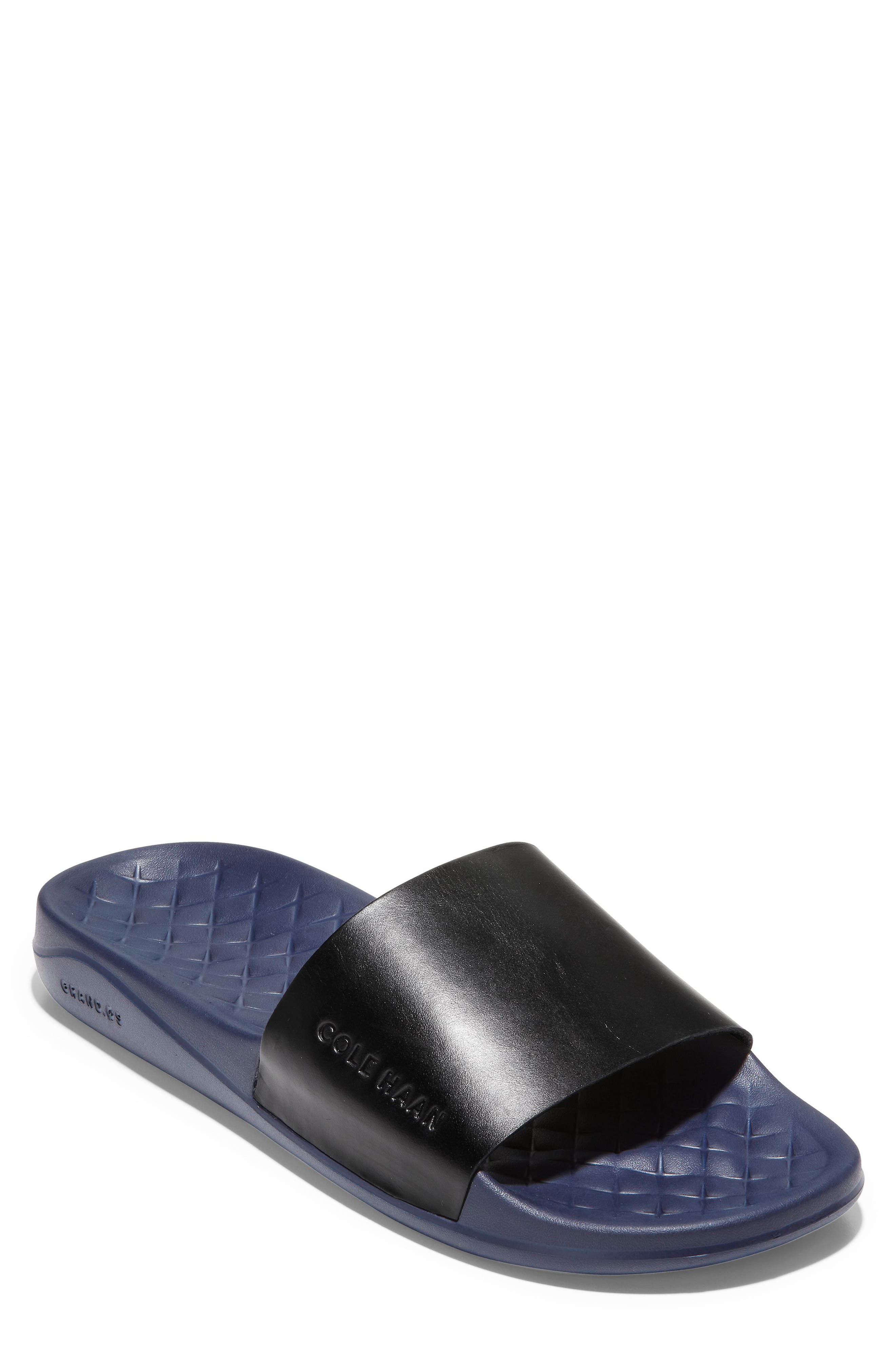 GrandPro Slide Sandal, Main, color, MARINE BLUE