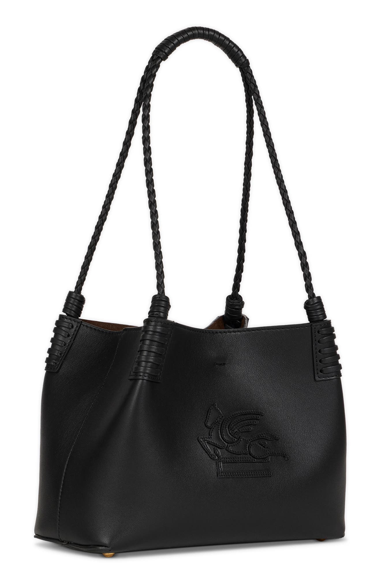 Etro Medium Libra Tote Bag, Alternate, color, Black