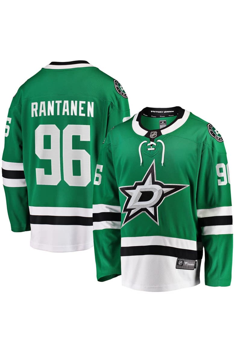 Men's Fanatics Mikko Rantanen Kelly Green Dallas Stars Home Breakaway Jersey, Alternate, color, Kelly Green