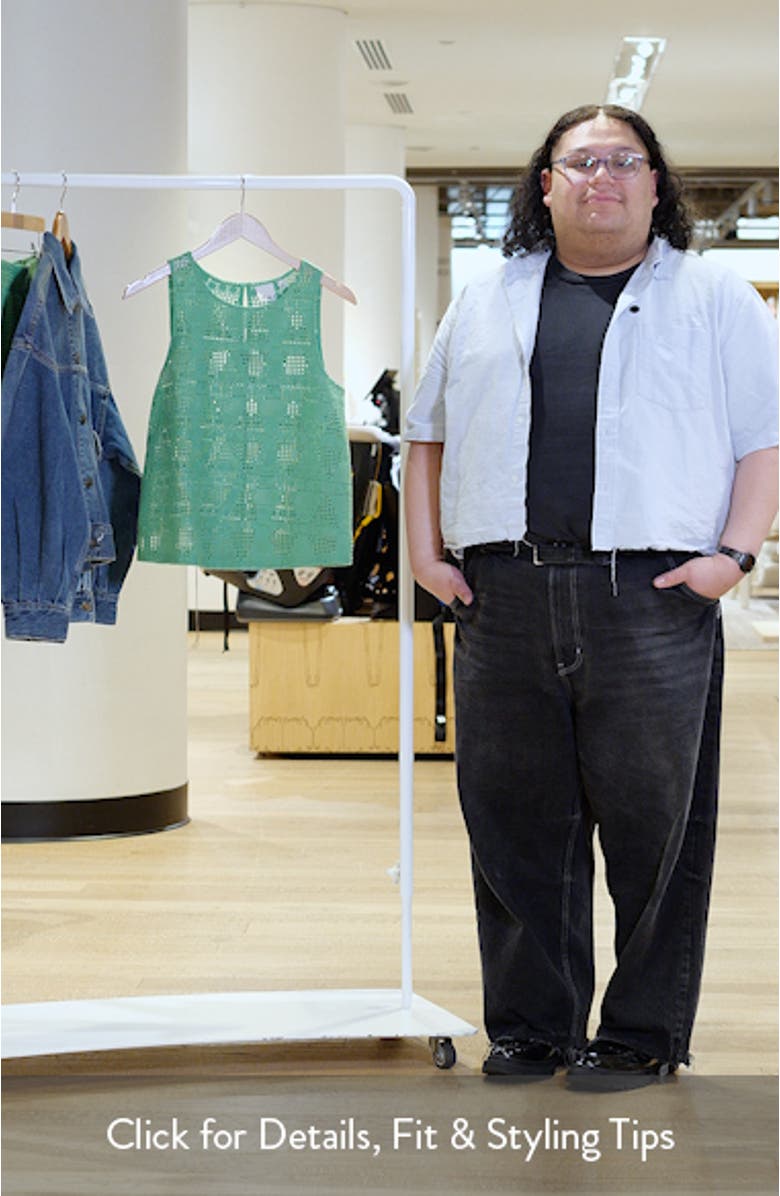 Open Stitch Sleeveless Top, sales video thumbnail