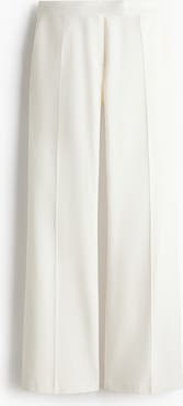 H&M Linen-blend Tailored Trousers